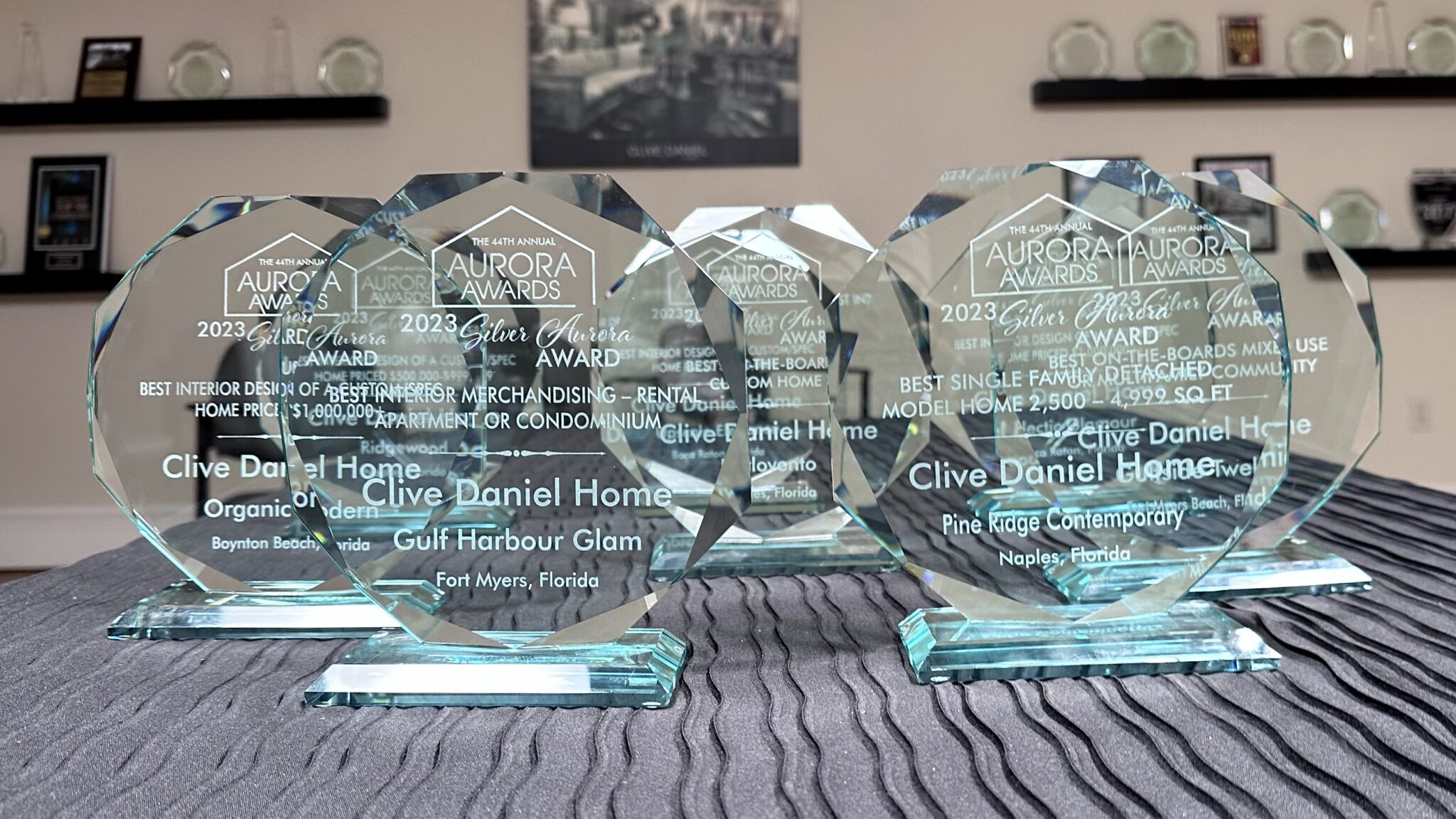 Clive Daniel Home Wins 11 Aurora Awards in National Design Competition
