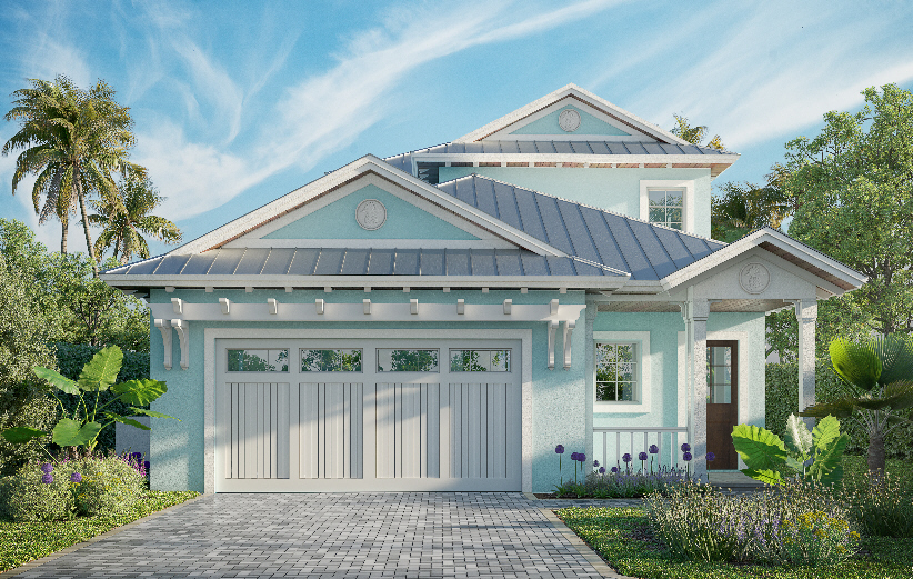 Five New Model Homes to Bring Olde Naples Charm to Naples Park