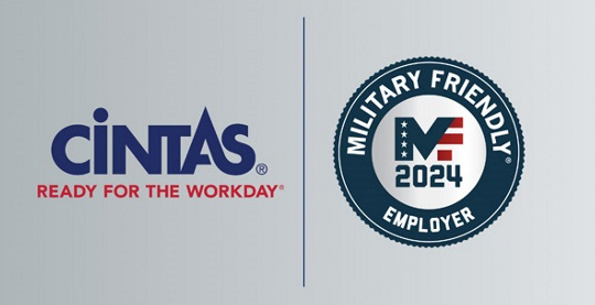 Cintas Corporation Earns 2024 Military Friendly Employer Designation