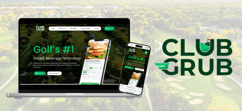 ClubGrub's Mobile Ordering Technology Unveils New Website for Operators and Club Managers