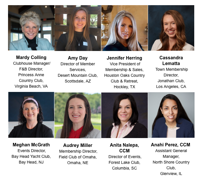 Eight Club Management Professionals Awarded Sally Burns Rambo Scholarship Eight Club Management Professionals Awarded Sally Burns Rambo Scholarship