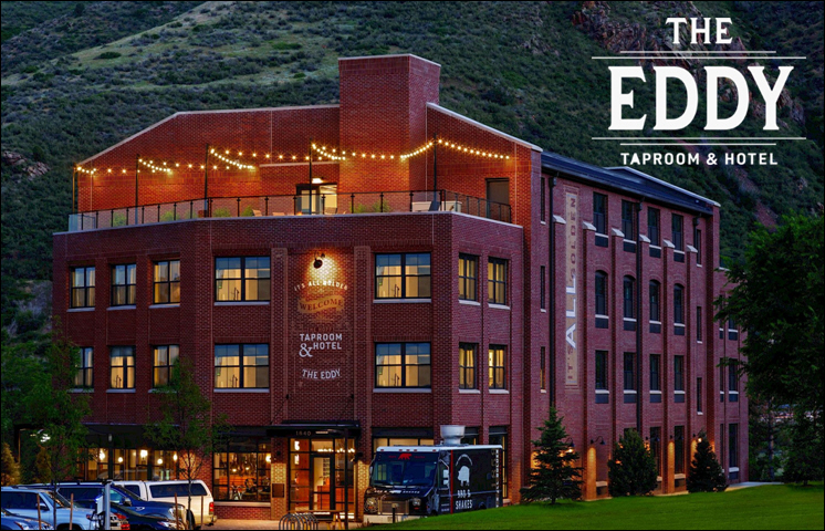 The Eddy Taproom & Hotel in Golden, Colorado