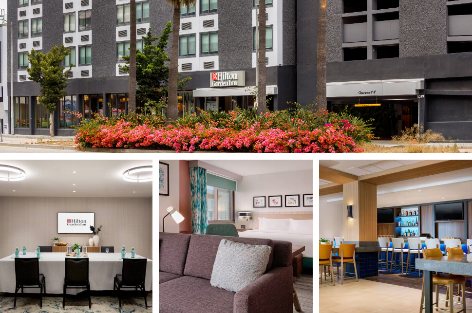 Coury Hospitality Converts the La Quinta by Wyndham to a Hilton Garden Inn at Los Angeles International Airport