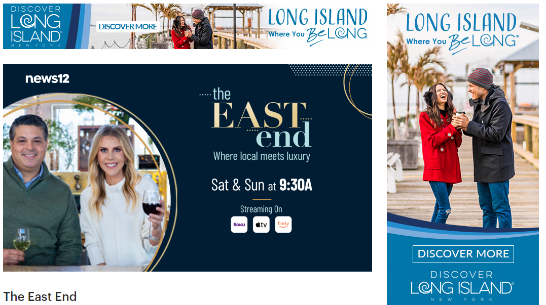 Discover Long Island and News 12 Celebrate ''East End' Partnership