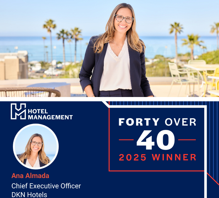 Ana Almada Selected for Hotel Management's Forty Over 40 List