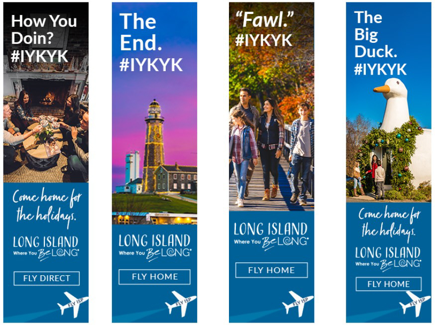 Discover Long Island Launches New ''#IYKYK'' Campaign to Promote New Flights from Florida to Long Island MacArthur Airport