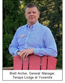 Tenaya Lodge at Yosemite Welcomes Brett Archer as General Manager