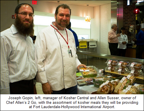 Delaware North and Chef Allen Susser to Introduce First Kosher Meal Offerings at Fort Lauderdale-Hollywood International Airport