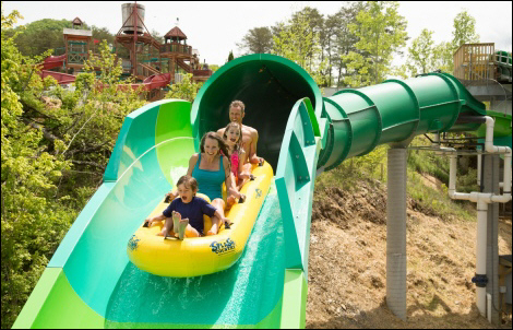 Dollywood's Splash Country Opened RiverRush, Tennessee's First, Only Water Coaster