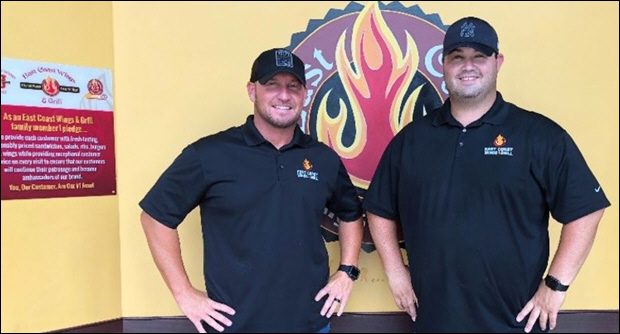 East Coast Wings + Grill Multi-Unit Owners Earn Recognition from Franchise Business Review