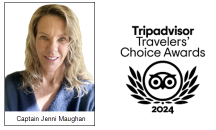 Sanibels Eco Tourism Captain, Jenni Maughan, Receives Top Tripadvisor Award