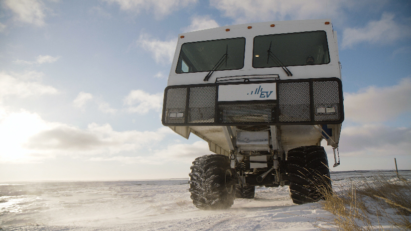 Frontiers North Adventures Rolls Out Third Electric Vehicle Tundra Buggy