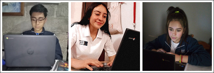 Distance Learning Made Possible at School for Impoverished Children in Mexico City