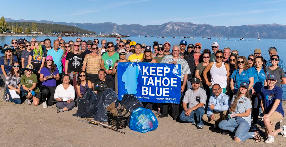 Grand Pacific Resorts Partners with Keep Tahoe Blue in Beach Clean-Up