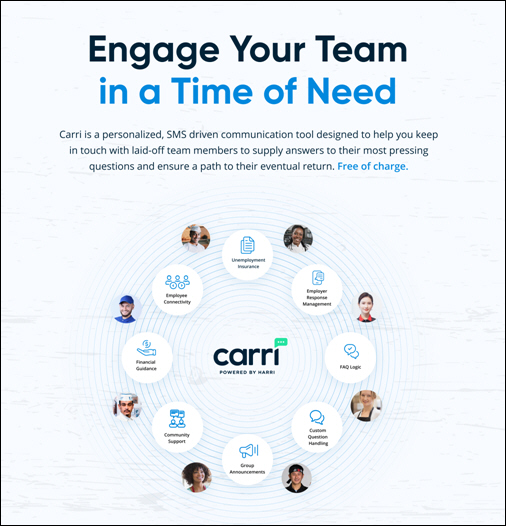 Amid Layoff Crisis, Harri Responds with Messaging Platform to Support Displaced Employees