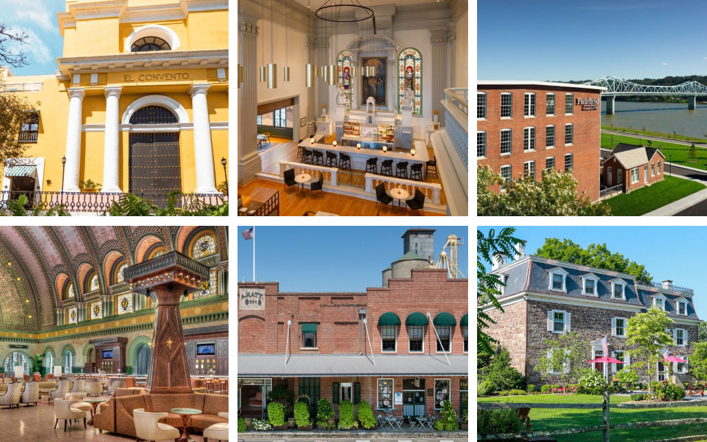The 2025 Top 25 Historic Hotels of America Best of Adaptive Reuse List Is Announced