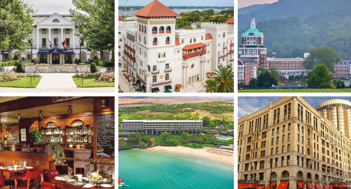 The 2024 Historic Hotels of America Annual Awards of Excellence Nominee Finalists Are Announced