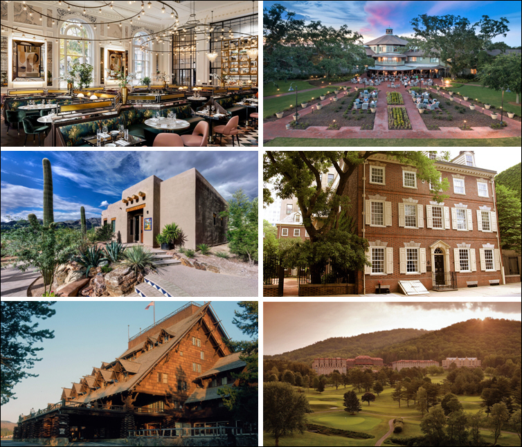 2022 Historic Hotels of America Awards of Excellence Nominee Finalists Announced