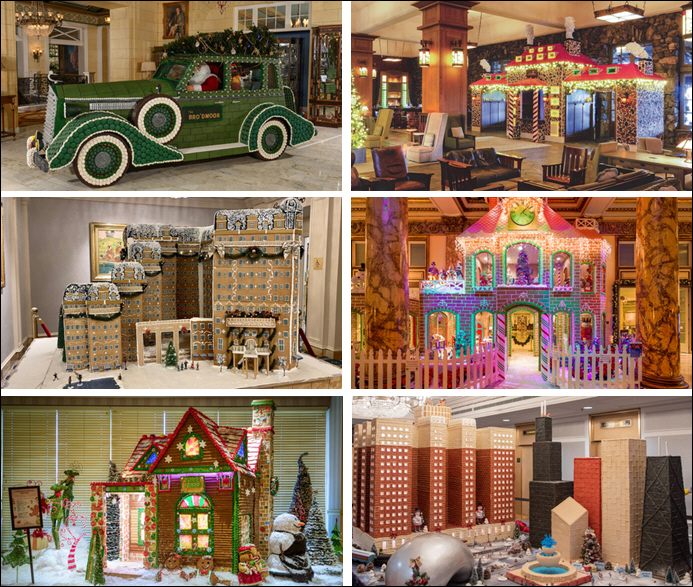 The 2022 Historic Hotels of America Top 25 Most Magnificent Gingerbread Displays List Is Announced