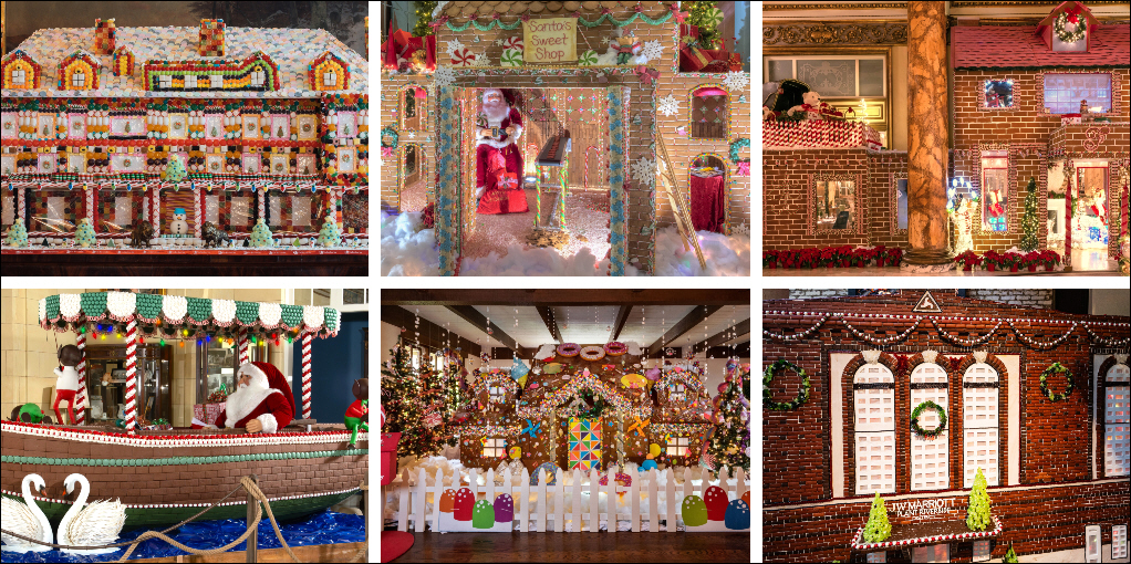 The 2023 Top 25 Historic Hotels of America Magnificent Gingerbread Displays List