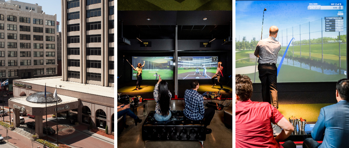 Hilton Indianapolis to Add Topgolf Swing Suite