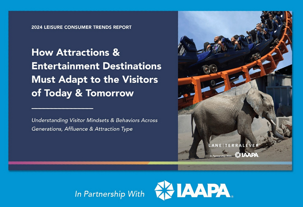 New Study Reveals How Attractions & Entertainment Destinations Must Adapt to the Visitors of Today & Tomorrow