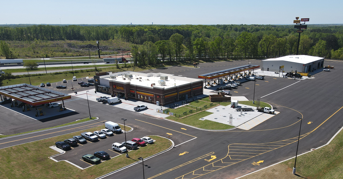 Loves Travel Stops Opens Location in South Carolina