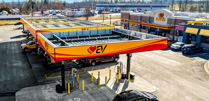 Loves Rebrands Trillium to Loves Alternative Energy