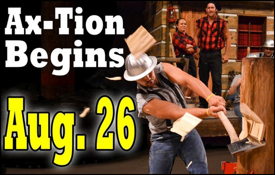 Pigeon Forges Great Smoky Mountain Lumberjack Feud Ready for Aug. 26 Public Opening