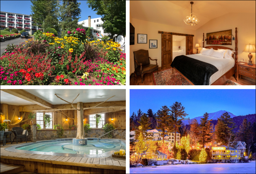 Bottom Right: Courtesy Mirror Lake Inn Resort and Spa / Joseph Rector, others: Mirror Lake Inn Resort and Spa