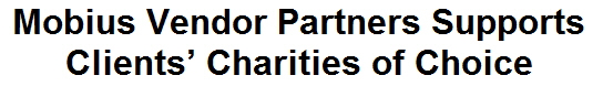 Mobius Vendor Partners Supports Clients' Charities of Choice