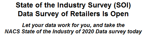 NACS: State of the Industry Survey (SOI) Data Survey of Retailers Is Open