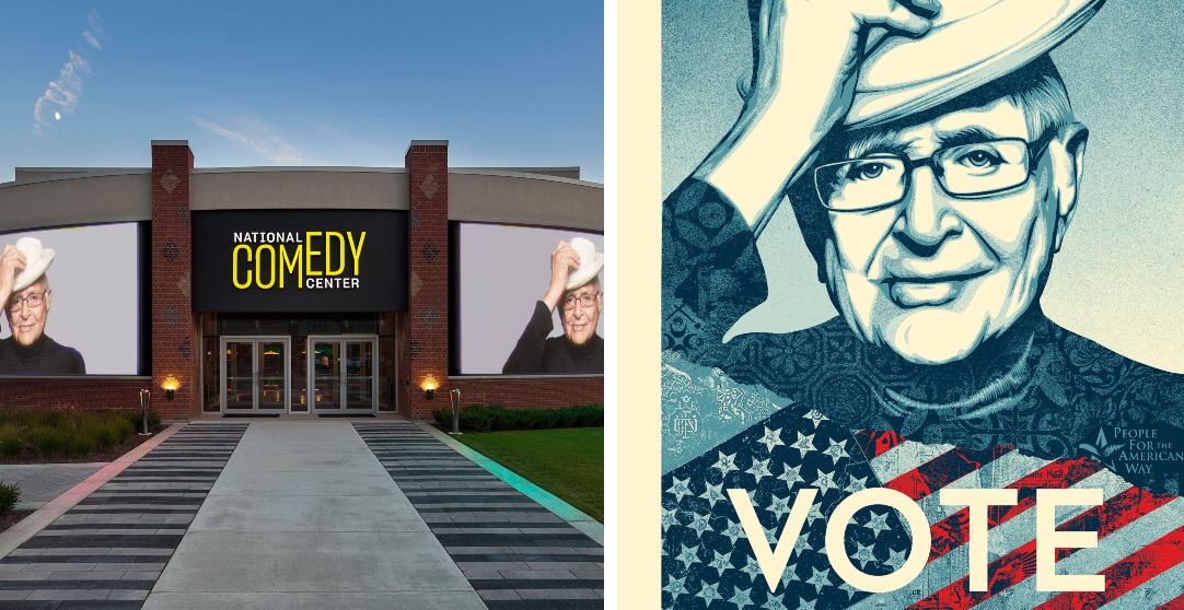 National Comedy Center Launches Special Exhibit to Honor Norman Lear's Legacy of Civic Engagement