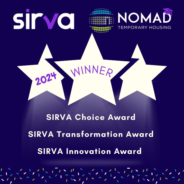 Nomad Temporary Housing Earns Three Awards at Sirva's Annual Conference