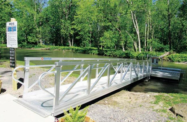 New York State Parks Adds Accessible Kayak Launch to Glimmerglass State Park