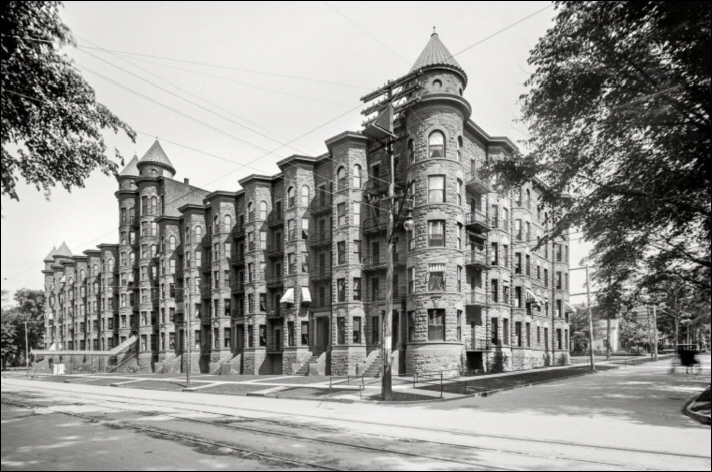 Olbiston Flats, Utica, Oneida County (circa 1905)