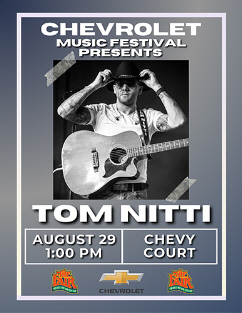 Purple Heart Recipient and Contestant on ''The Voice'' Tom Nitti to Play at the 2024 Great New York State Fair