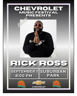 Rap Legend Rick Ross to Bring His ''Everyday Hustle'' to the Great New York State Fair This Year