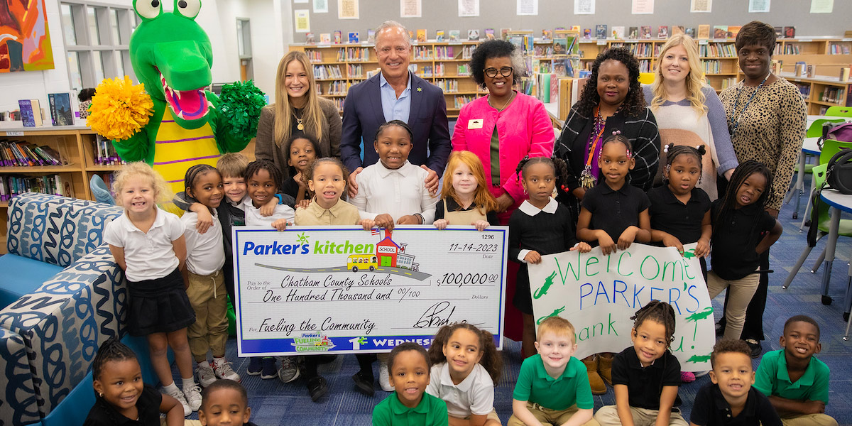 Parker's Kitchen Makes Record $100,000 Donation to Support Students and Teachers at Savannah-Chatham County Public School