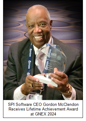 SPI Software CEO Gordon McClendon Receives Lifetime Achievement Award at GNEX 2024