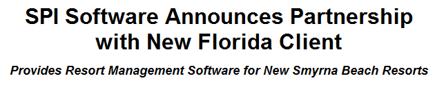 SPI Software Announces Partnership with New Florida Client