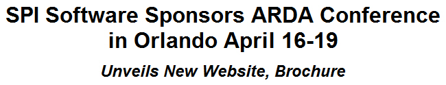 SPI Software Sponsors ARDA Conference in Orlando April 16-19