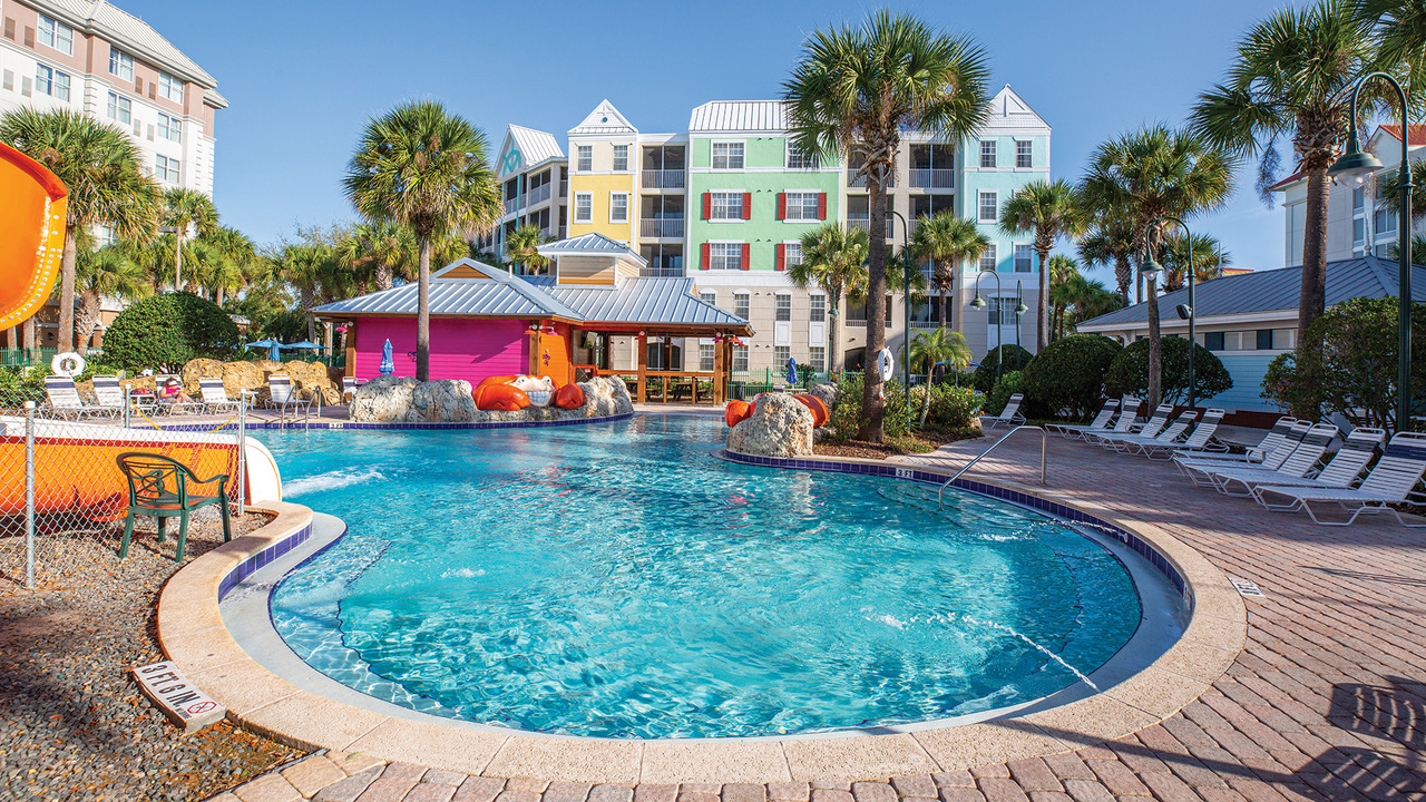 Calypso Cay Resort, Orlando, Florida, managed by Capital Resorts.