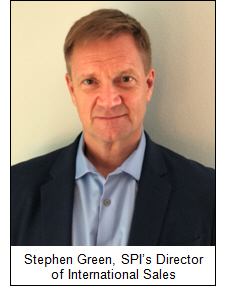 Stephen Green, SPI's Director of International Sales