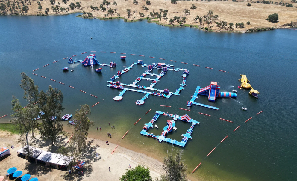 Splash-n-Dash Aqua Park Announces Exciting Enhancements for its 2025 Season Opening Inside Lake McSwain