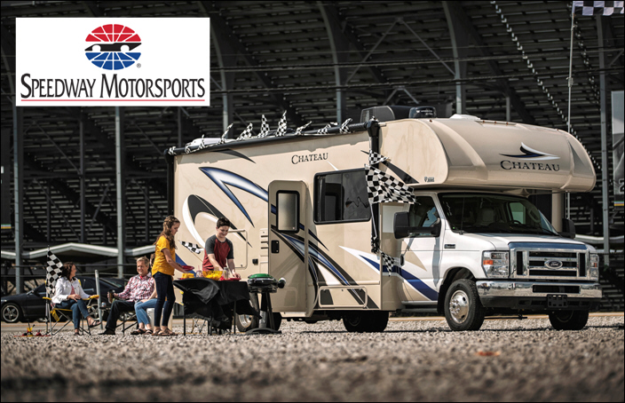 THOR Industries Named Official RV Partner of Speedway Motorsports