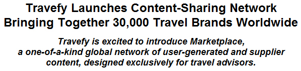 Travefy Launches Content-Sharing Network Bringing Together 30,000 Travel Brands Worldwide