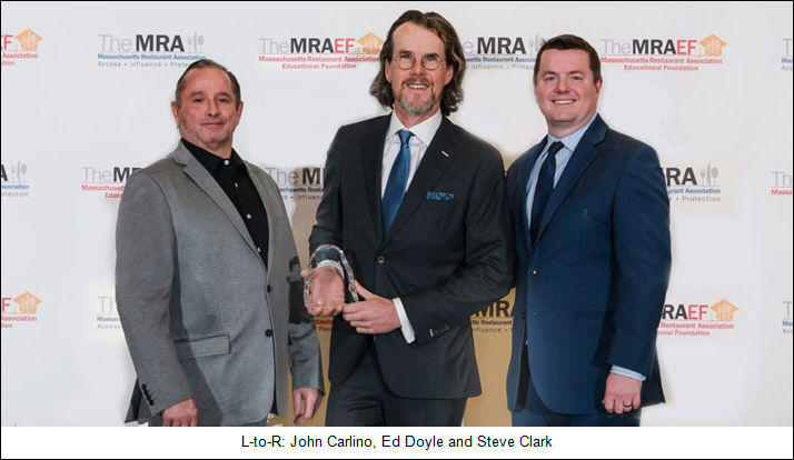 L-to-R: John Carlino, Ed Doyle and Steve Clark