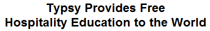 Typsy Provides Free Hospitality Education to the World