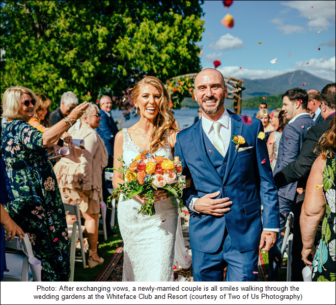 Wedding Rule Names Whiteface Club and Resort Top Venue For Nuptials in Lake Placid
